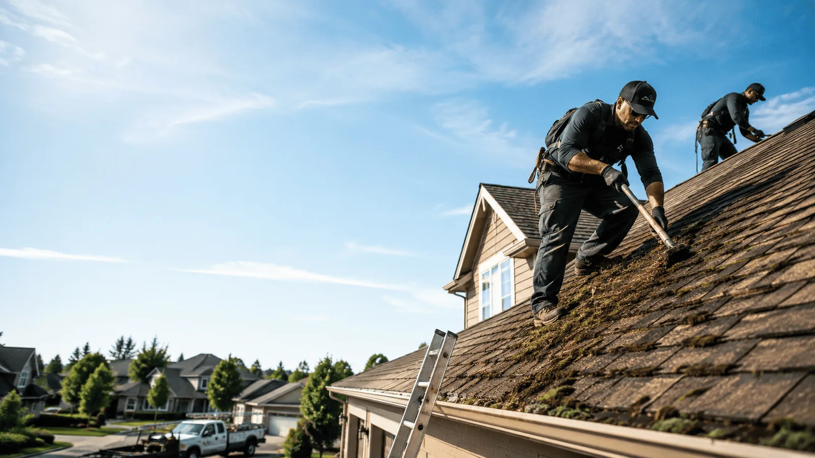 Roof Moss Removal in Kirkwood, MO near me